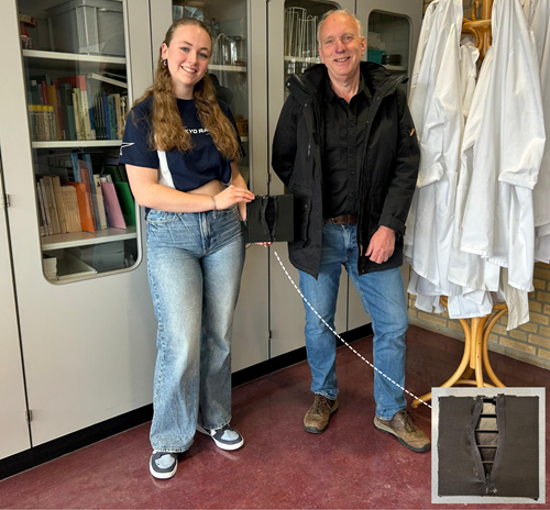 Finaleplaats Van Melsenprijs voor Jinthe van Hemert Willem de Zwijger College