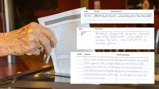 Te harde broodjes, protestflyers en verkeerde stembiljetten: dit ging er mis op de stembureaus