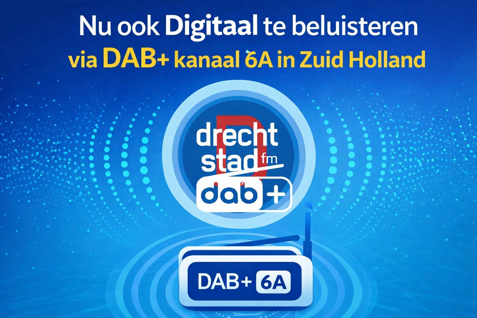 Drechtstad FM staat live op Koningsdag