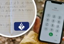 Jongetje belt onnodig 112, maar zegt met briefje ‘Sorry’