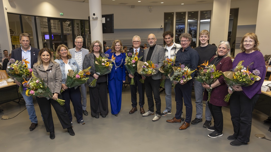 Gemeenteraad neemt afscheid van vertrekkende raadsleden