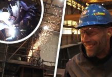 Aan dit onderdeel van de Papendrechtsebrug wordt al bijna twee jaar gewerkt: De Brug, deel 3 (Video)