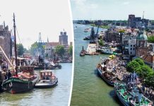 Drukte in de stad, waar iedereen geniet van Dordt in Stoom: ‘Zeer nostalgisch’ (Video)