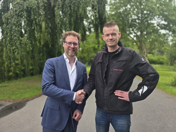 wethouder Burggraaf en Marcel Neervoort