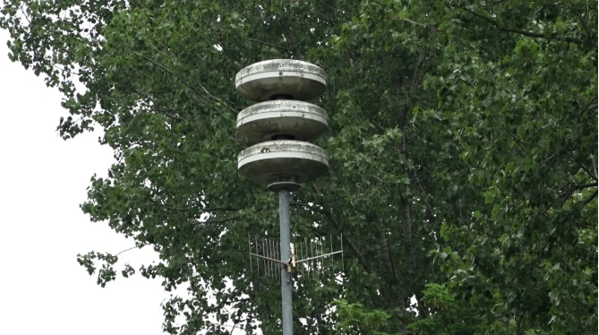 sirenepaal luchtalarm