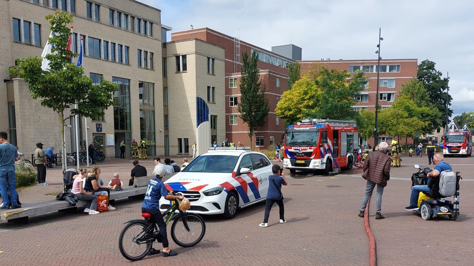 Brandje in gemeentehuis Papendrecht