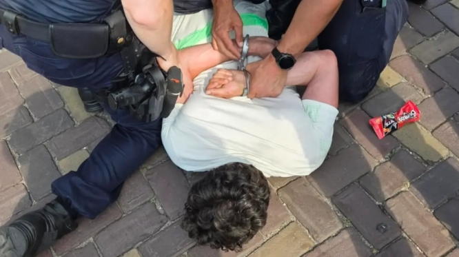 politie arrestatie foto politie