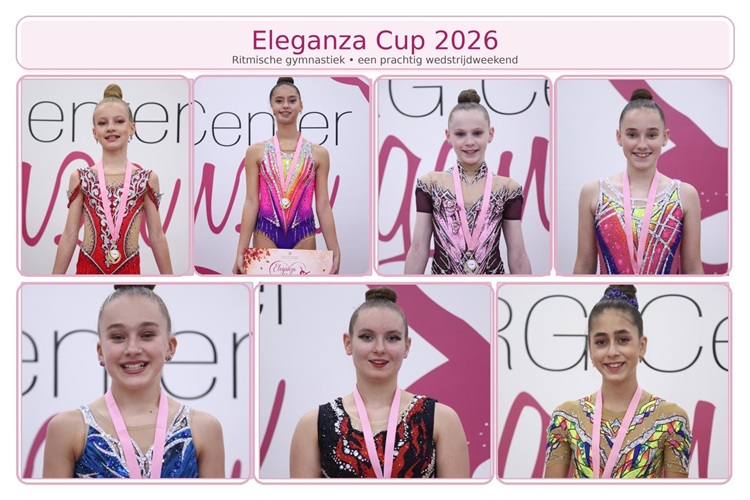Papendrechtse turnsters zijn succesvol tijdens internationale Eleganza Cup